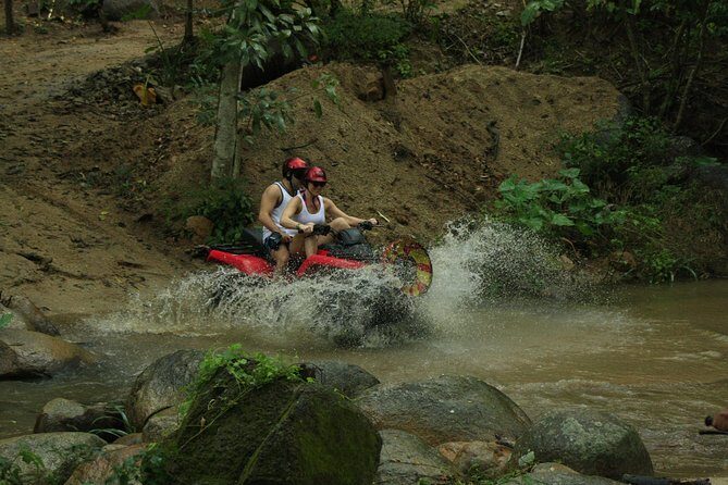 Quads ATV Off Road Jungle Adventure - ATV Off-Road Time Through the Jungle: Dust, Water, and Real Fun